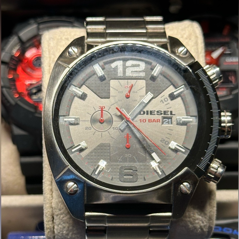 Diesel Men’s Watch Silver New